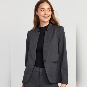 Old navy pixie blazer grey xs nwt